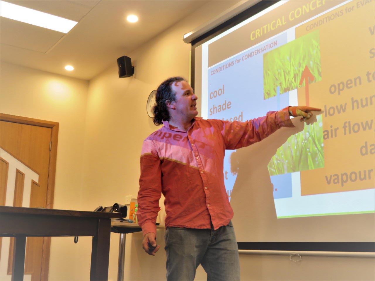Image of training session in progress